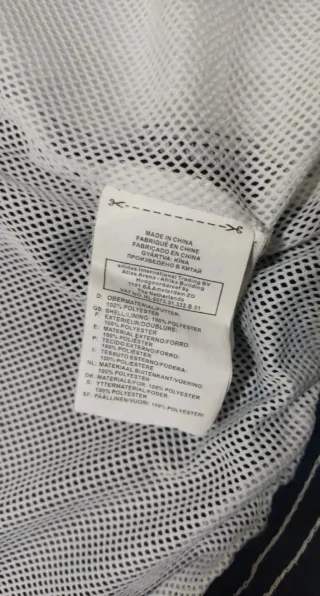 Track Jacket Reebok Azul y Blanca