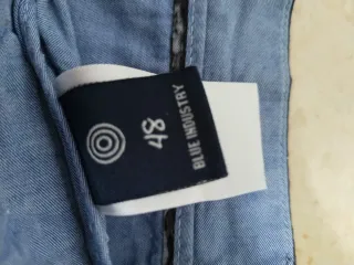 Pantalones cortos estampados azul marino