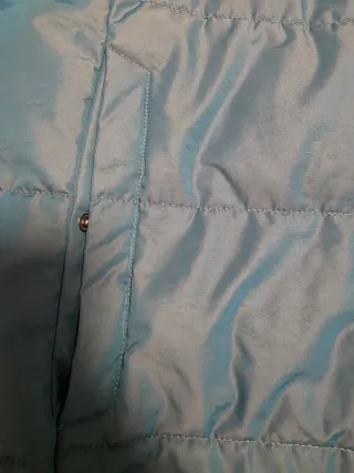 Chaqueta acolchada hombre azul