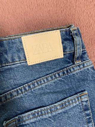 Vaqueros Zara Rectos Azul