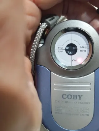 Radio Coby CX-7 AM/FM Portatile