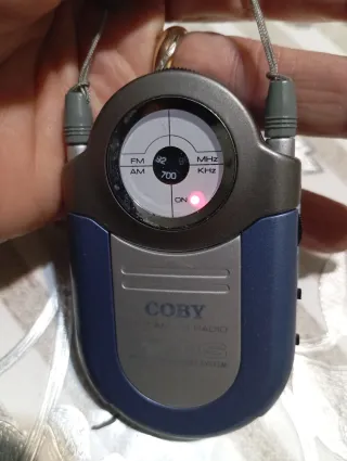 Radio Coby CX-7 AM/FM Portatile