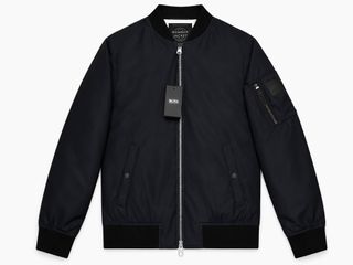 Chaqueta Bomber Hugo Boss Hombre Azul 4XL Nueva