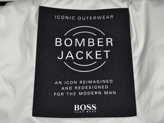 Chaqueta Bomber Hugo Boss Hombre Azul 4XL Nueva