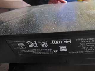 Monitor Samsung Negro y Rojo