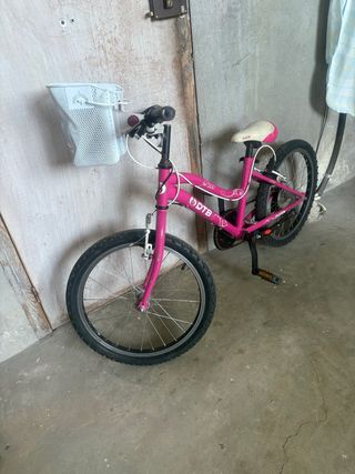 Bicicleta Infantil Rosa DTB