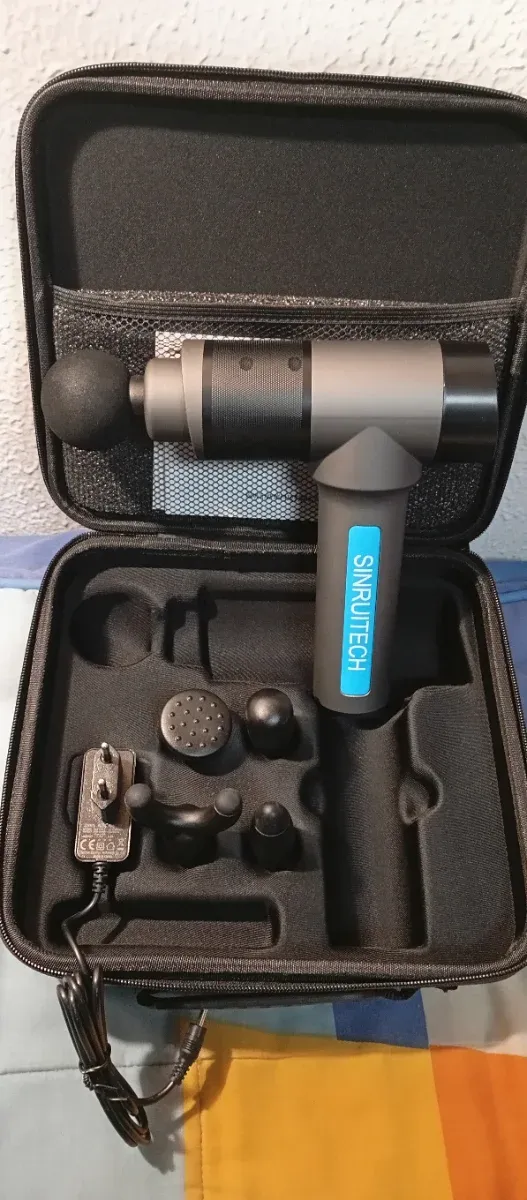Pistola Masaje Muscular Portátil