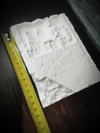 Gypsum Sculpture Totenmahl