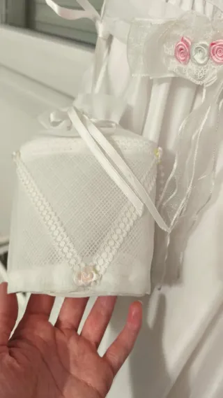 Vestido de comunión clásico blanco