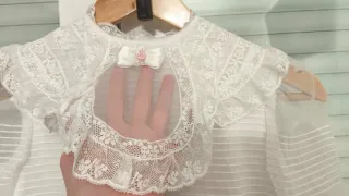 Vestido de comunión clásico blanco