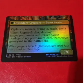 14 Carte Magic The Gathering Final Fantasy