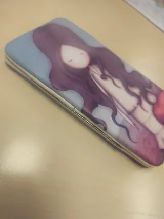 Monedero Gorjuss con dibujo de niña