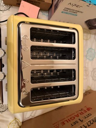 Tostadora BUYDEEM Retro Controles Independientes