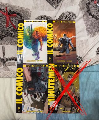 Fumetti Il comico Before Watchmen 4-5-6