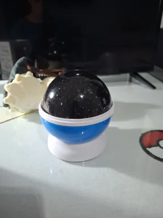 Lámpara quitamiedos infantil estrellas giratoria