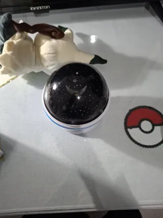 Lámpara quitamiedos infantil estrellas giratoria