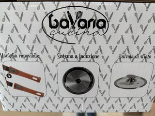 Set Pentole Rosa/nero/rame con Coperchi Vetro