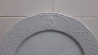 Vajilla Real Madrid Porcelana Blanca