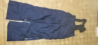 Pantalón da sci infantile blu navy