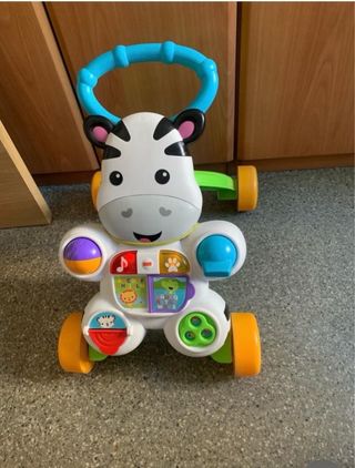 Andador bebé cebra Fisher Price