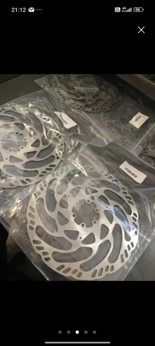 Coppia dischi freno e-bike 203mm 6 fori magura mdr