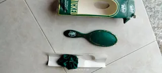 Spazzola Wet Brush Verde Oro