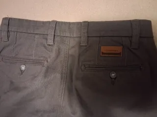 Pantaloni cargo Cotton e silk grigio