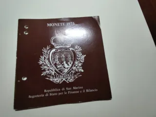 Divisionale Set Coin San Marino 1973 con argento