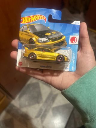 Hot Wheels Honda Civic SI Dorado
