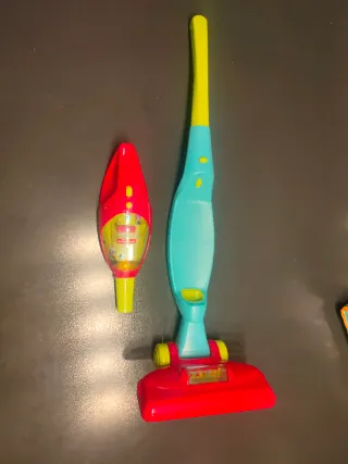 Aspirador Juguete Eléctrico 2 en 1