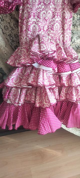 Traje Flamenca Niña 7-9 Años
