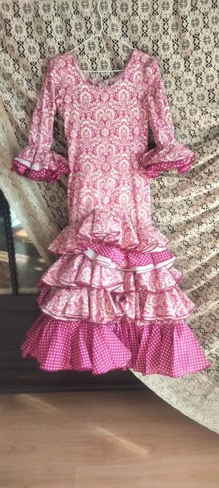Traje Flamenca Niña 7-9 Años