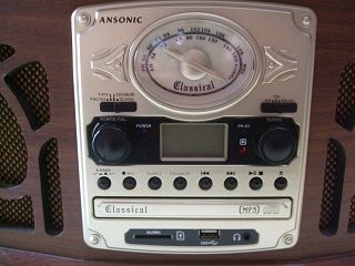 TOCADISCOS CON RADIO-CD/MP3-USB-SD-CASSETE