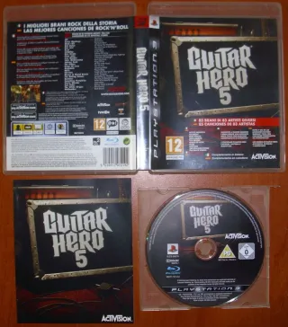 Guitar Hero 5 PlayStation 3 PS3 Slim Ver. Española