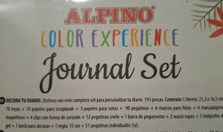 Set de Diario Alpino Color Experience