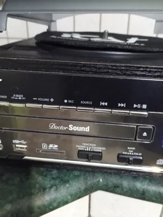 Stereo Giradischi Radio CD USB iCAT