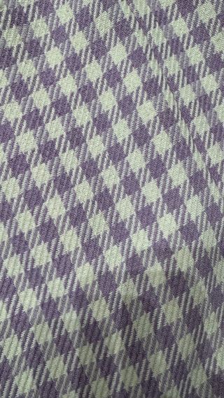 Falda cuadros morada y blanca