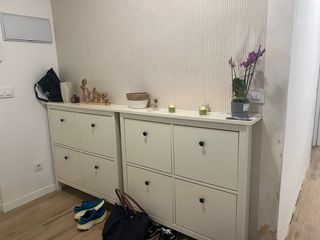 Zapatero HEMNES IKEA 4 compartimentos