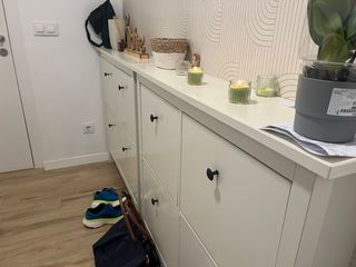 Zapatero HEMNES IKEA 4 compartimentos