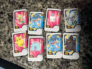 Pokemon Tretta / Ga-Olé – Fichas japonesas