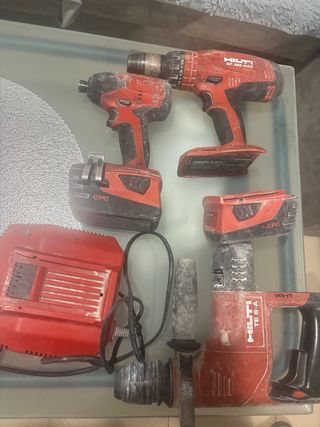 Lote completo herramientas HILTI