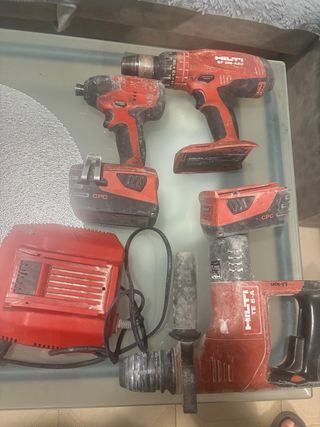 Lote completo herramientas HILTI