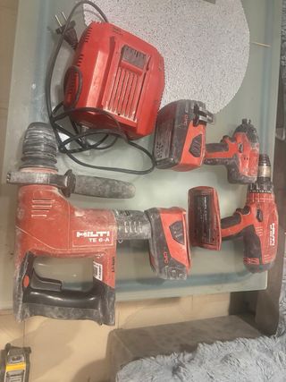 Lote completo herramientas HILTI