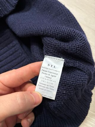 Jersey Carolina Herrera Azul Marino