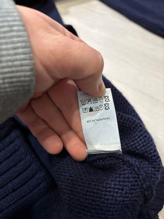 Jersey Carolina Herrera Azul Marino