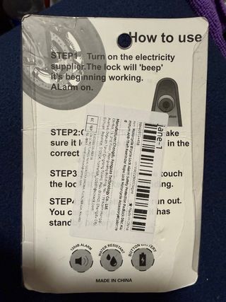 Candado U-Know con Alarma para Moto