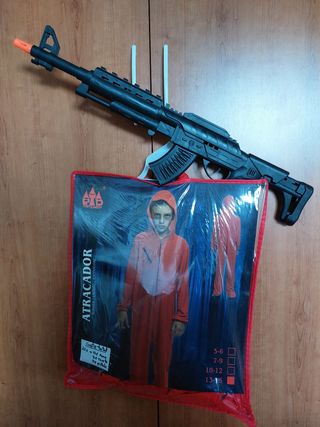 Disfraz niño Atracador. La casa de papel