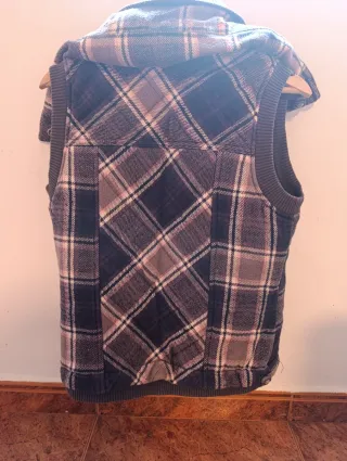 Chaleco Roxy Cuadros Talla M