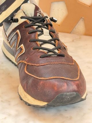 Zapatillas New Balance Marrones y Beige