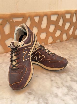 Zapatillas New Balance Marrones y Beige